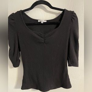 Ribbed Knit Top